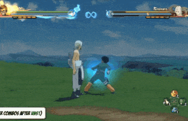 a screenshot of a video game that says " 5 hits " on the bottom