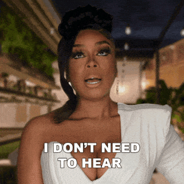 I Don'T Need To Hear All The I Told You So Love & Hip Hop Miami GIF - I Don'T Need To Hear All The I Told You So Love & Hip Hop Miami Annoyed GIFs