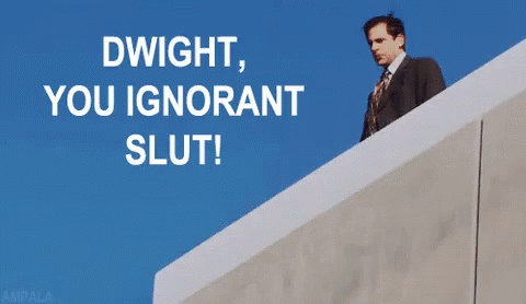Dwight Slut GIF - Dwight Slut GIFs