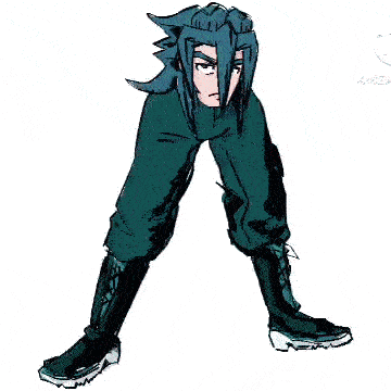 a drawing of a person 's legs with the letter a on the bottom