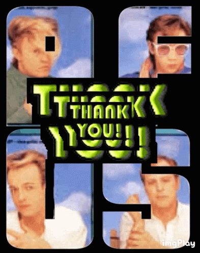 Thank You A Flock Of Seagulls GIF - Thank You A Flock Of Seagulls Thanks GIFs
