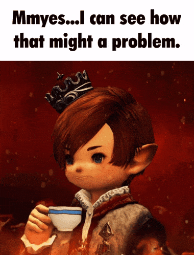 a boy with a crown on his head is holding a cup of coffee