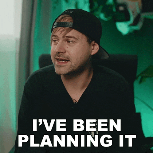 Ive Been Planning It Very Hard Jared Dines GIF - Ive Been Planning It Very Hard Jared Dines Ive Been Putting A Lot Of Thought Into It GIFs