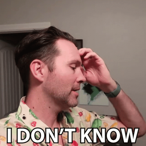 I Dont Know Clintus Mcgintus GIF - I Dont Know Clintus Mcgintus Clintus Tv GIFs