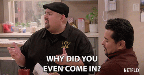 Why Did You Even Come In Gabriel Iglesias GIF