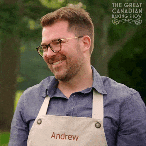 Yay Andrew GIF - Yay Andrew The Great Canadian Baking Show GIFs