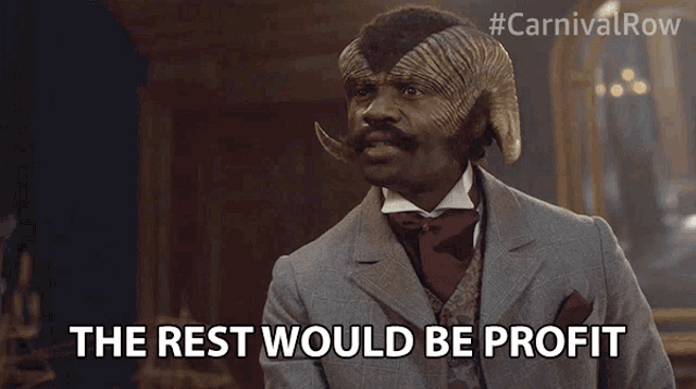 The Rest Would Be Profit David Gyasi GIF - The Rest Would Be Profit David Gyasi Agreus Astrayon GIFs