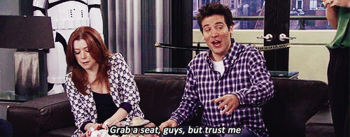 The Edge GIF - Tv Comedy How I Met Your Mother GIFs