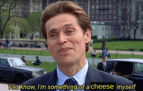 Cheese Scientist GIF - Cheese Scientist Something Of A Cheese Myself GIFs