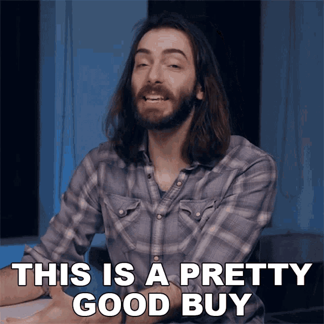 This Is A Pretty Good Buy Wulff Den GIF - This Is A Pretty Good Buy Wulff Den Bang For Buck GIFs