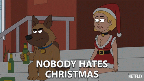 Nobody Hates Christmas Gina Jabowski GIF - Nobody Hates Christmas Gina Jabowski Sarah Chalke GIFs