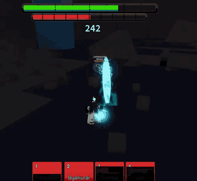 a screenshot of a video game with the number 242 on it
