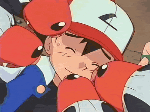 a cartoon character wearing a hat with a letter f on it