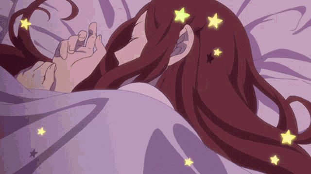Anime Sleeping GIF - Anime Sleeping Stars GIFs
