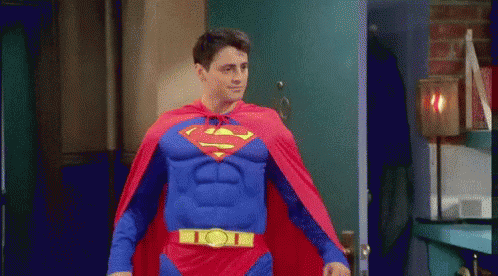 Joey Superman GIF - Superman Friends Joey GIFs
