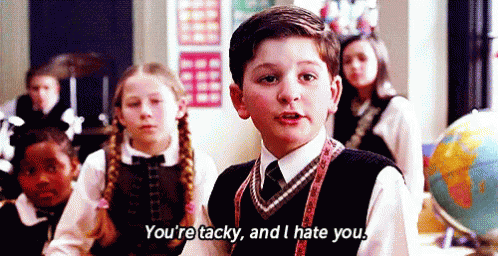Cutting Deep GIF - Tacky Insult Mean GIFs