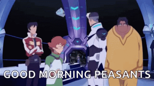 Voltron Good Morning GIF - Voltron Good Morning Wake Up GIFs
