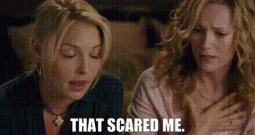 Knocked Up Debbie GIF - Knocked Up Debbie That Scared Me GIFs