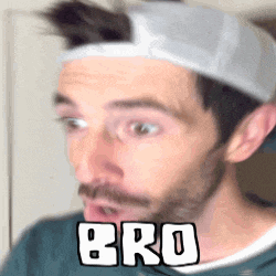 a man with a beard wearing a white hat and a headband with the word bro written on it .