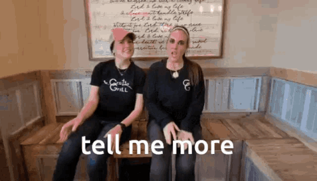 Tell Me More Interesting GIF