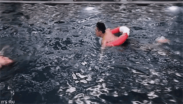 Sungjong Hoya GIF - Sungjong Hoya Pool GIFs