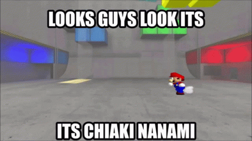 Chiaki Chiaki Nanami GIF - Chiaki Chiaki Nanami Max Bot Games GIFs