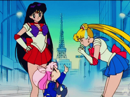 Sailor Moon Chibiusa Kid GIF - Sailor Moon Chibiusa Kid Embarrassing GIFs