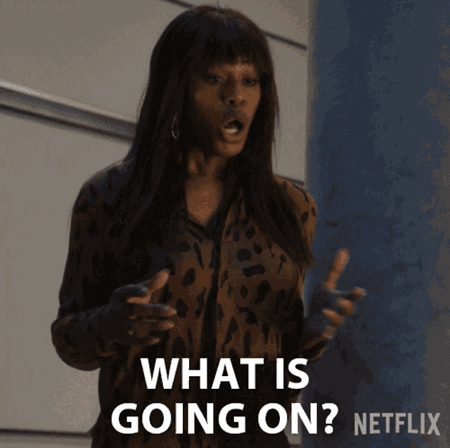 What Is Going On Kacy Duke GIF - What Is Going On Kacy Duke Laverne Cox GIFs