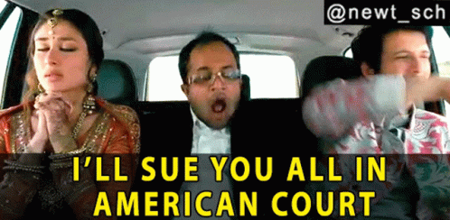 Ill Sue You All In American Court Chatur Silencer GIF - Ill Sue You All In American Court Chatur Silencer 3idiots GIFs
