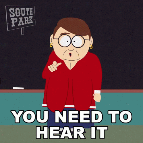 You Need To Hear It Diane Choksondik GIF - You Need To Hear It Diane Choksondik South Park GIFs