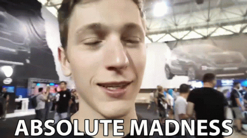 Absolute Madness Insanity GIF - Absolute Madness Insanity Foolishness GIFs