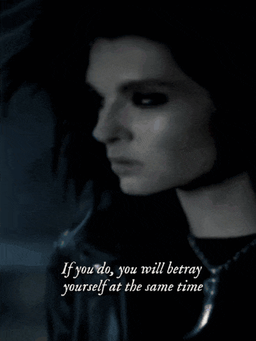 a poster of a person with a quote that says if you do you will betray yourself at the same time
