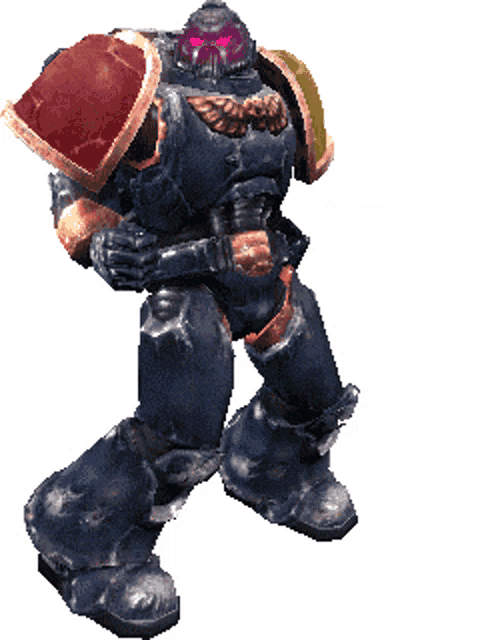 a robot with a skull on his head is dancing