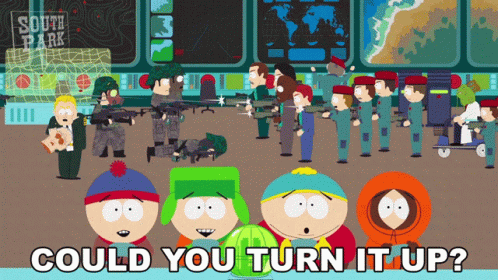 Could You Turn It Up Stan Marsh GIF - Could You Turn It Up Stan Marsh Kyle Broflovski GIFs