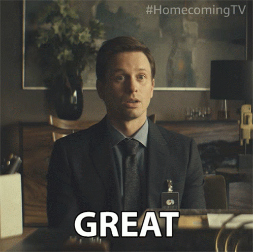 Great Homecoming GIF - Great Homecoming Excellent GIFs