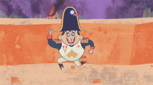 Napoleon Running GIF - Mr Peabody And Sherman Show Mrpeabody Sherman GIFs