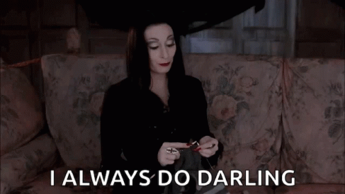 I Always Do Darling Morticia Addams GIF - I Always Do Darling Morticia Addams Addams Family GIFs