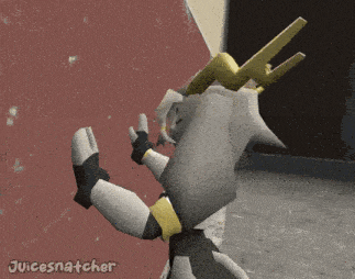 a video game character with a crown on his head is hugging another character