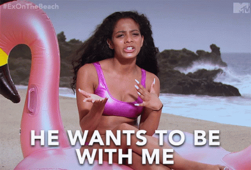 He Wants To Be With Me He Loves Me GIF - He Wants To Be With Me He Loves Me He Wants My Company GIFs
