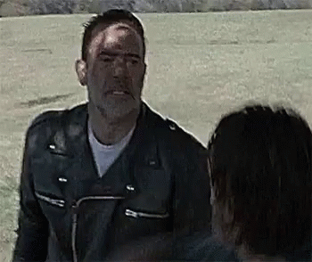 The Walking Dead Negan GIF - The Walking Dead Negan Rick GIFs