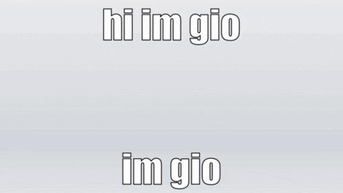 Giolaboman Hi Im Gio GIF