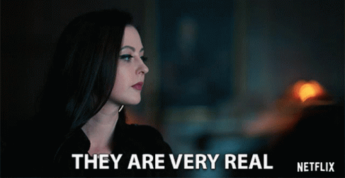 They Are Very Real Katharine Isabelle GIF - They Are Very Real Katharine Isabelle Vera Stone GIFs