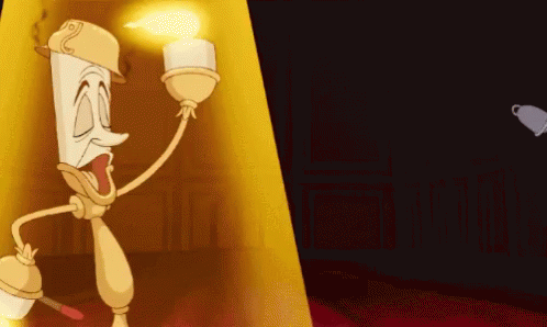 Lumiere Be Our Guest GIF - Lumiere Be Our Guest Beauty And The Beast GIFs