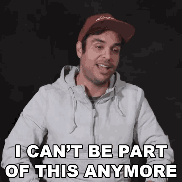 I Cant Be Part Of This Anymore Derrick Acosta GIF - I Cant Be Part Of This Anymore Derrick Acosta Mega64 GIFs