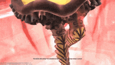 a screenshot of a video game shows a character 's legs and the words " this is the first time "