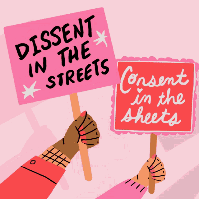 Ppvalentines23 Dissent In The Streets GIF - Ppvalentines23 Dissent In The Streets Consent In The Sheets GIFs