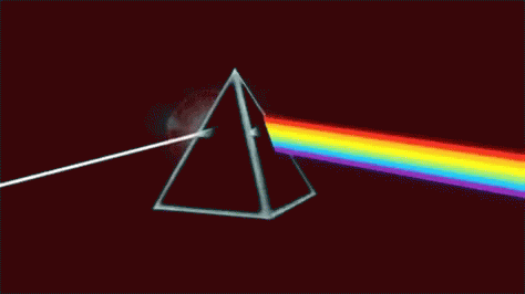Pink Floyd Prism GIF - Pink Floyd Prism Dark Side Of The Moon GIFs