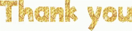 Thank You Gold GIF - Thank You Gold Sparkle GIFs