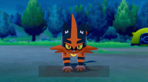 Torracat Pokemon Cute GIF - Torracat Pokemon Cute Jumps GIFs