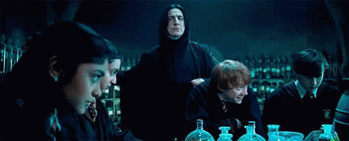 Harry Potter Snape GIF - Harry Potter Snape Hit GIFs